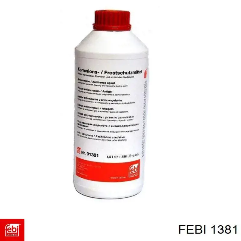 Liquido refrigerante 1381 Febi
