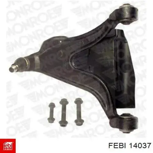 Brazo inferior derecho de la suspensión delantera Mercedes A2013304107 precio, desde 114,24 EUR