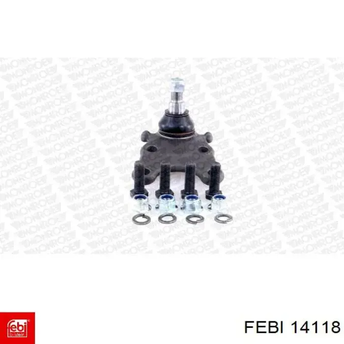 Rótula inferior de suspensión Febi 14118 precio, desde 37,04 EUR