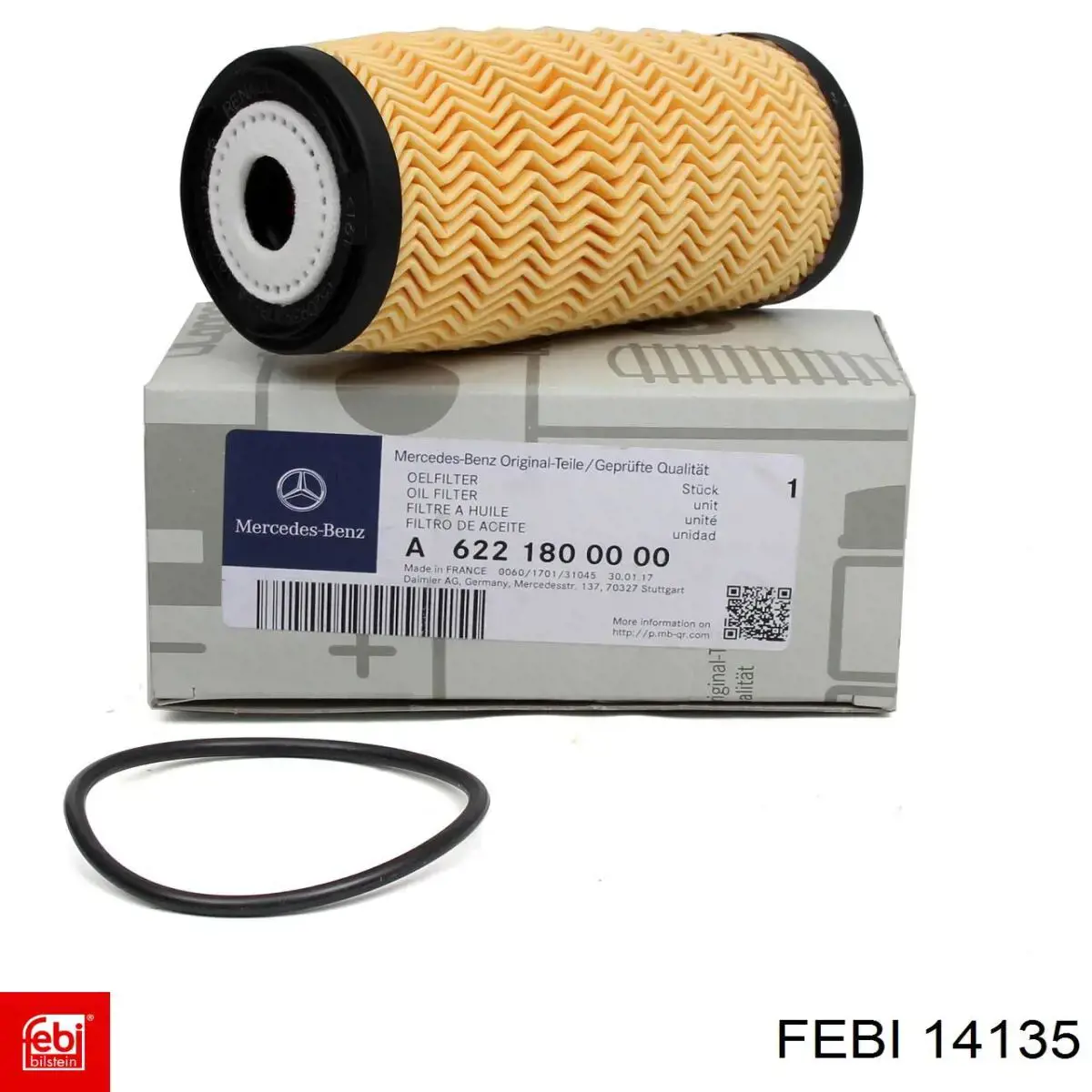 Barra de dirección completa izquierda Febi 14135