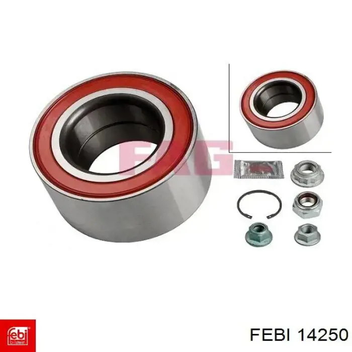 Comprar 14250 Febi Cojinete de rueda delantero