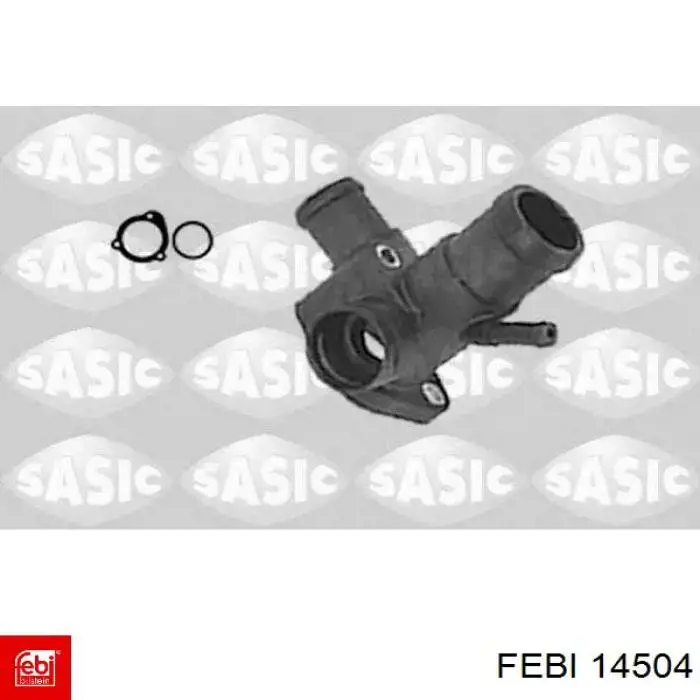 14504 Febi Brida del sistema de refrigeración (triple unión)