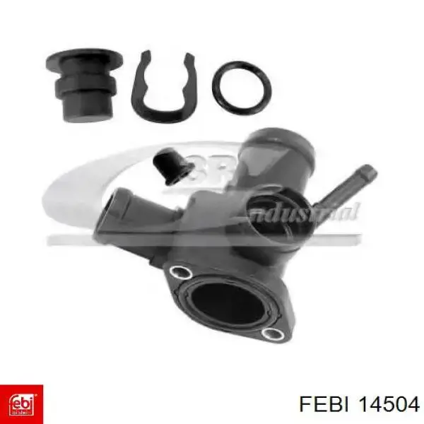 Brida del sistema de refrigeración (triple unión) Febi 14504 precio, desde 5,07 EUR