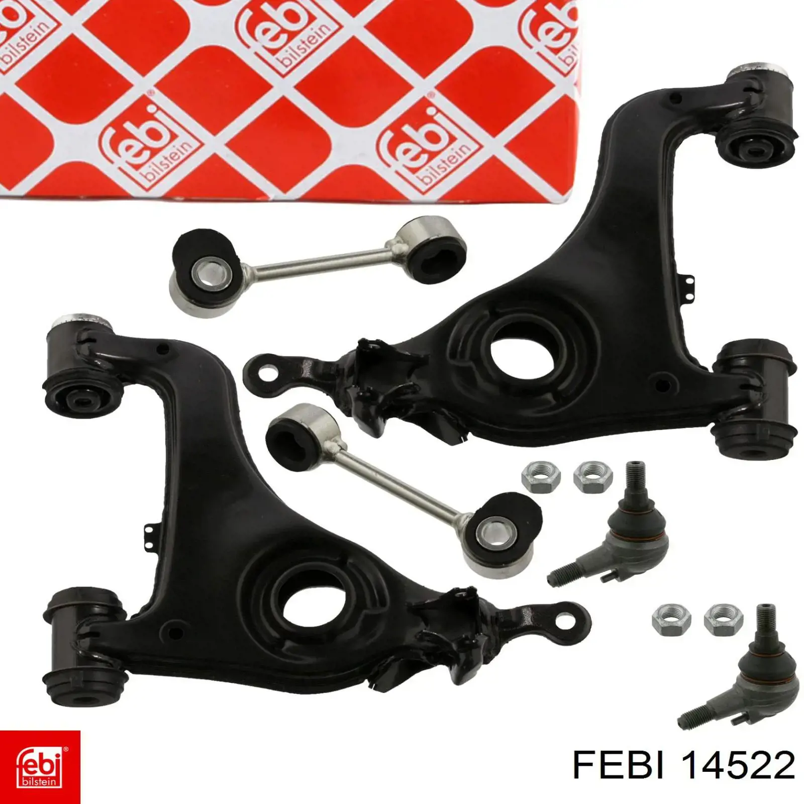 Brazo inferior izquierdo de la suspensión delantera Febi 14522 precio, desde 160,42 EUR