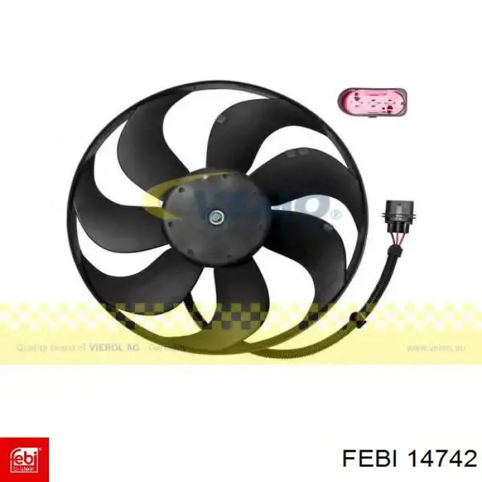 14742 Febi ventilador del motor