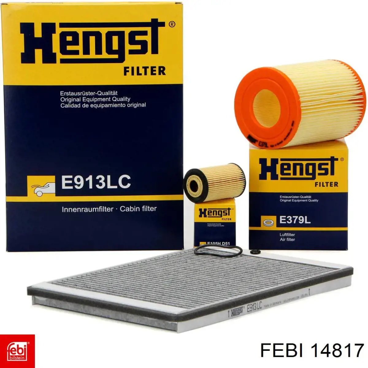 Filtro de habitáculo 14817 Febi