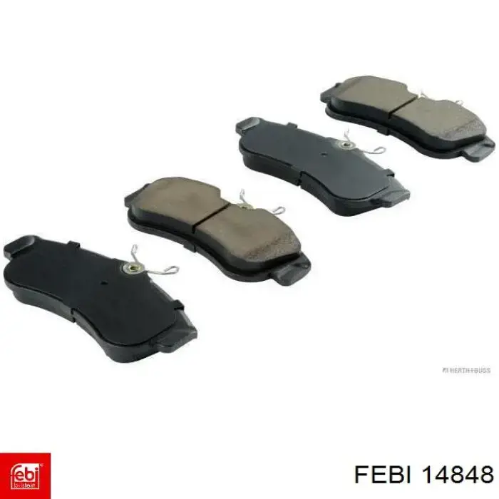 14848 Febi Electroventilador del motor