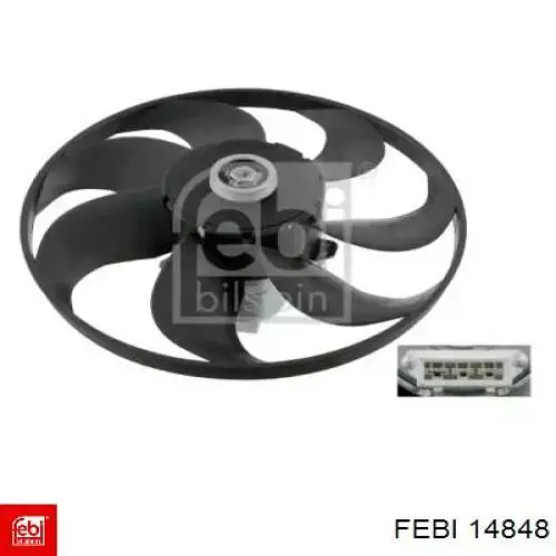 Comprar 14848 Febi Ventilador del motor