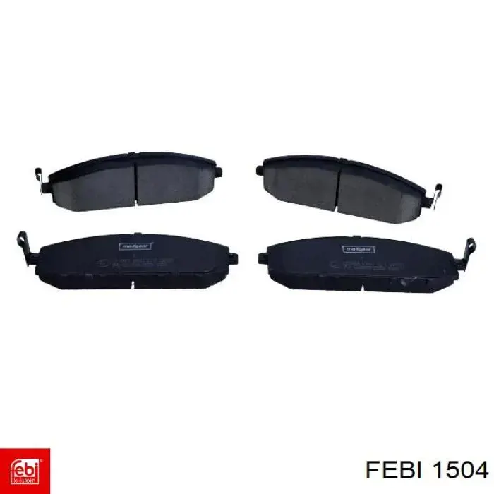 Buje de ballesta delantera Febi 1504 precio, desde 16,28 EUR
