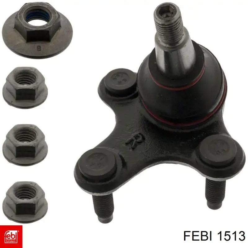 Soporte de motor, Izquierda / Derecha 1513 Febi