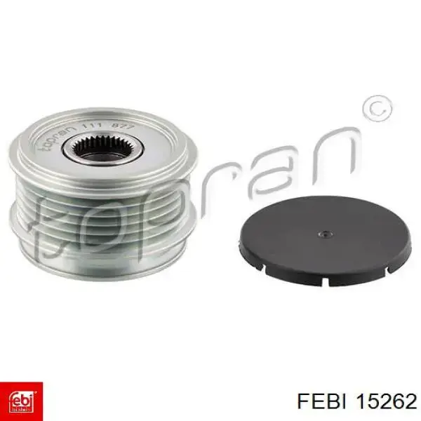 Polea del alternador 15262 Febi