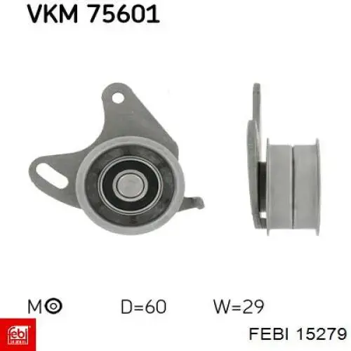 Tensor de la correa de distribución Febi 15279 precio, desde 28,13 EUR