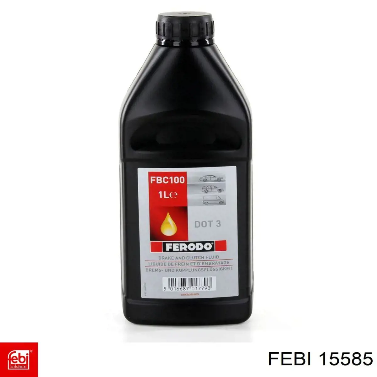 Comprar 15585 Febi Buje de barra estabilizadora trasera