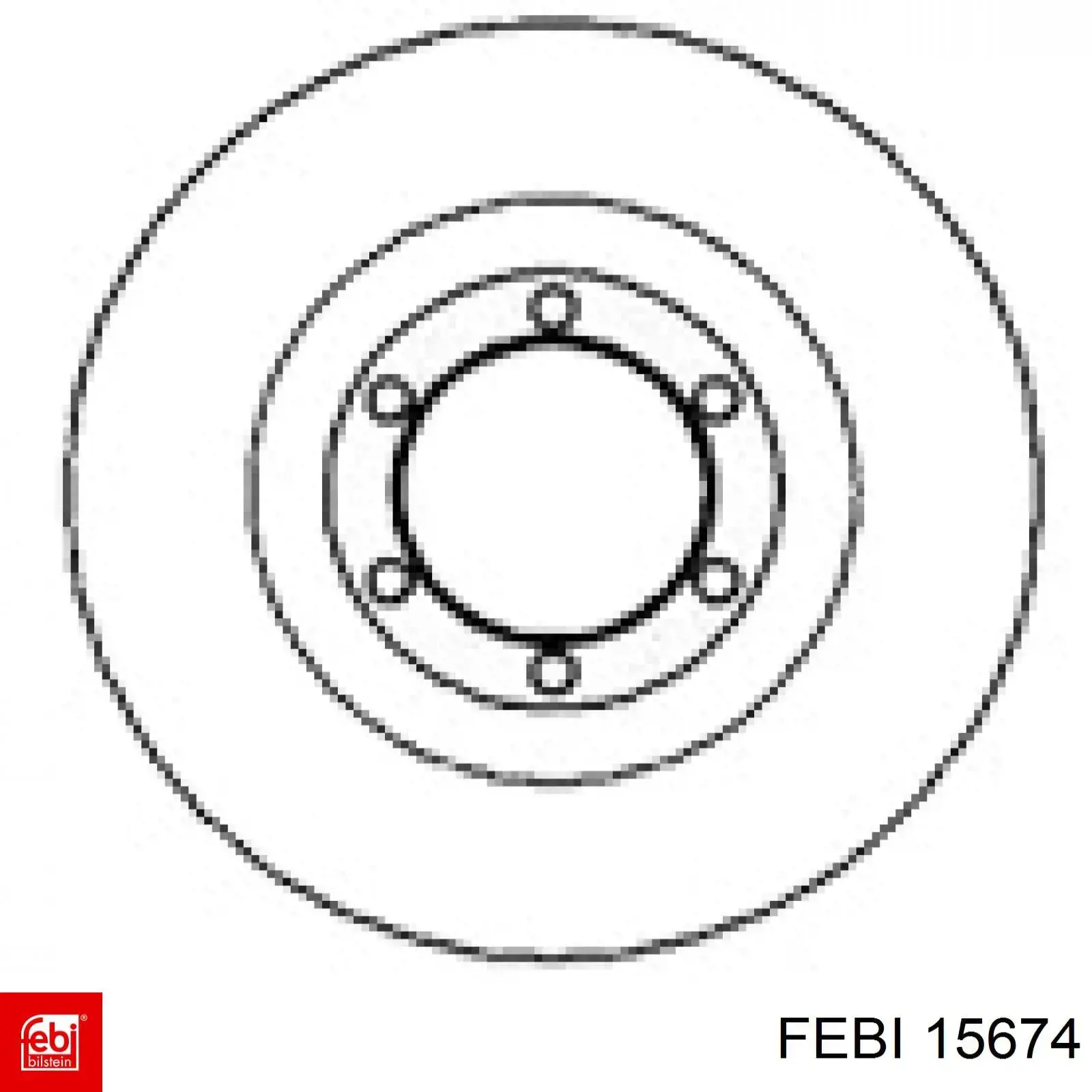 15674 Febi soporte de motor derecho