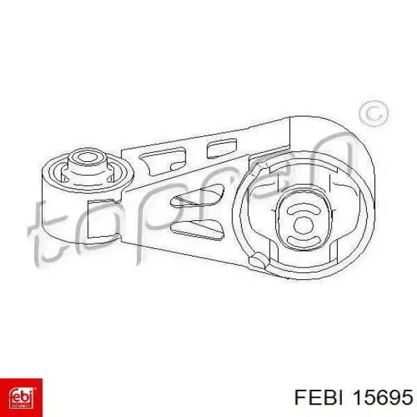 Comprar 15695 Febi Brazo inferior derecho de la suspensión delantera