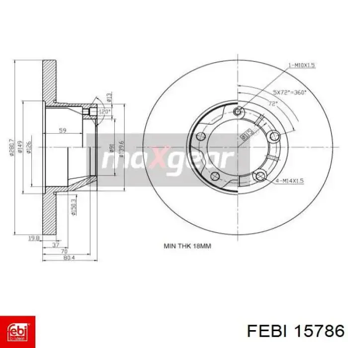 Soporte del motor izquierdo/derecho Febi 15786 precio, desde 17,79 EUR