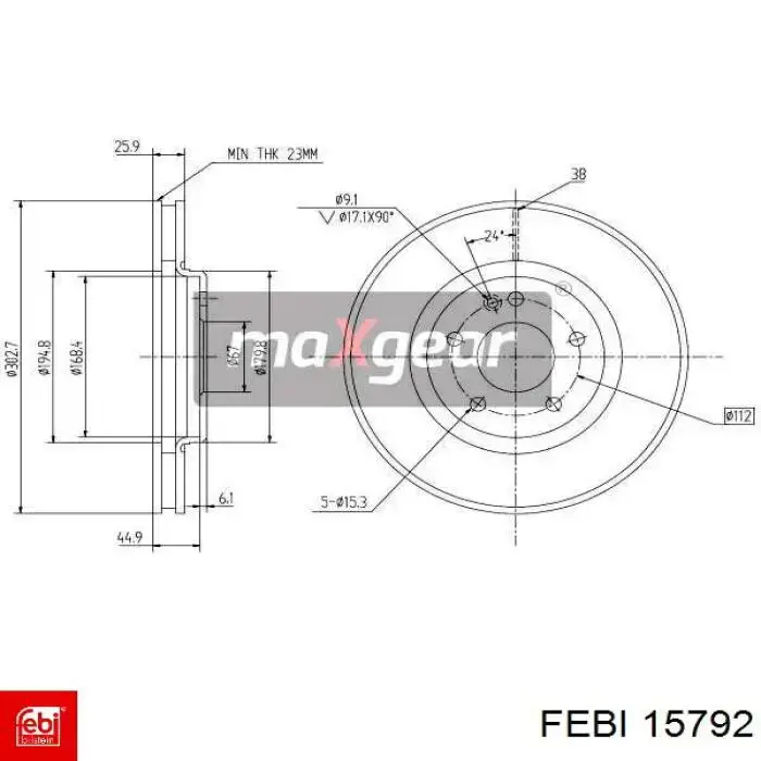 15792 Febi