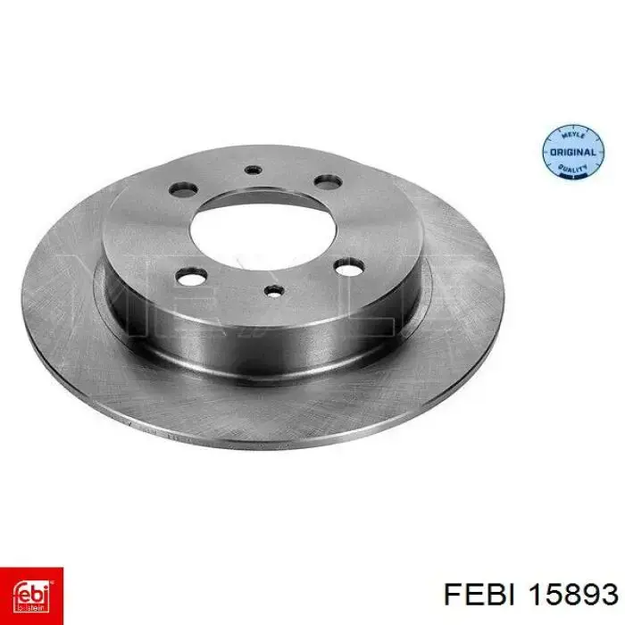 Frenos traseros Febi 15893