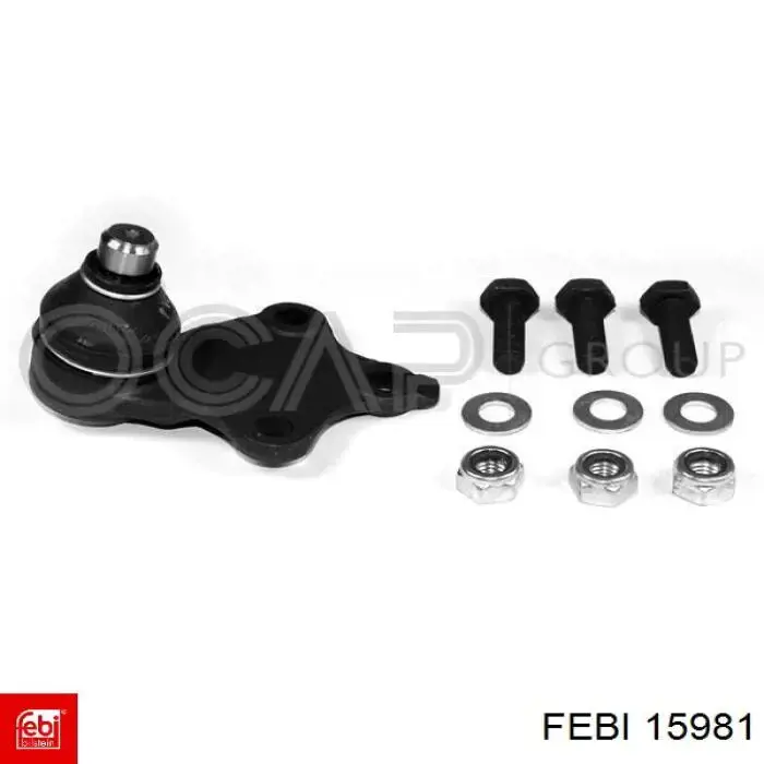 Rótula inferior de suspensión 364030 Peugeot/Citroen