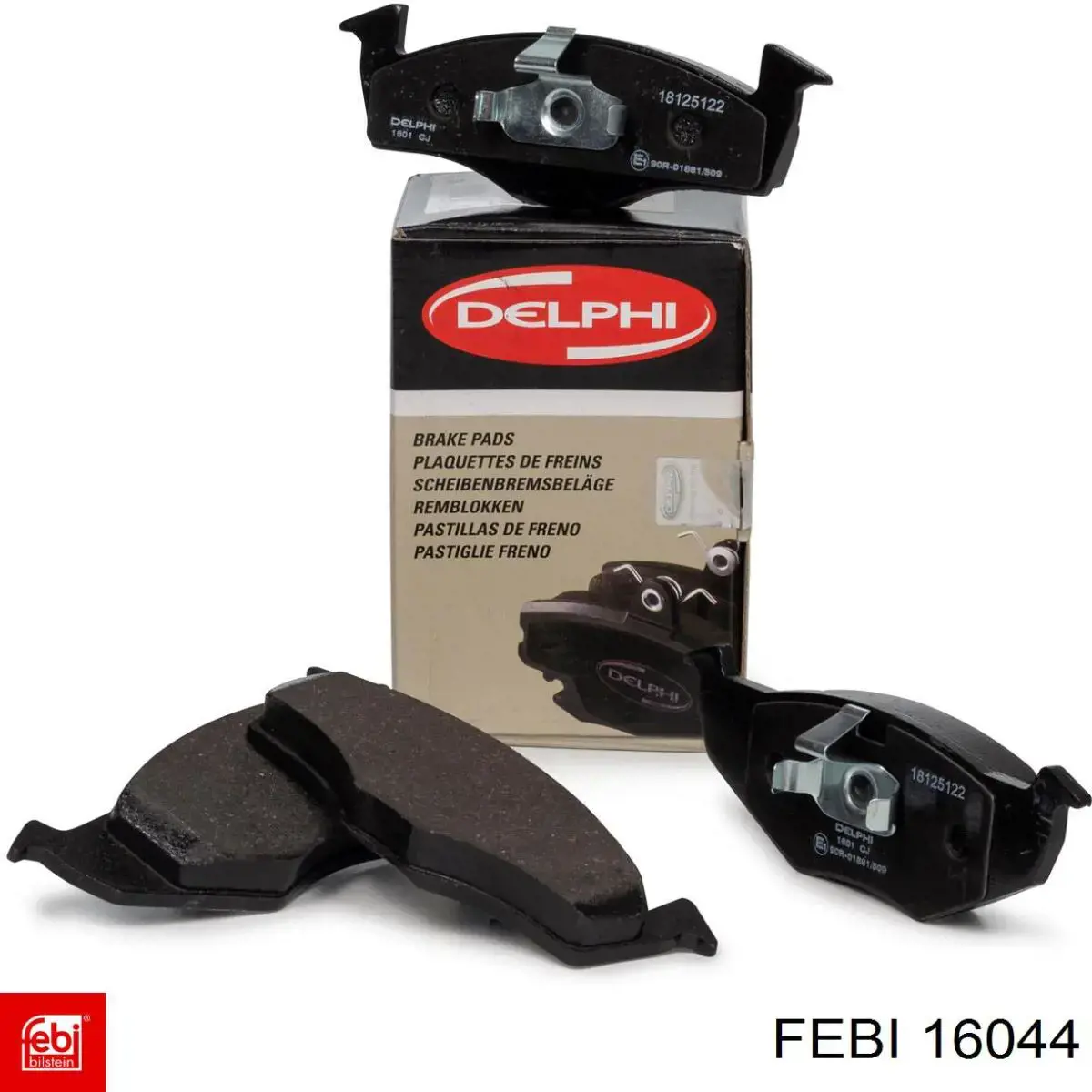 Pastillas freno delanteras Febi 16044 precio, desde 22,74 EUR
