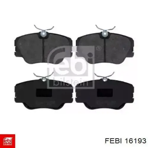 Pastillas freno delanteras Febi 16193 precio, desde 20,33 EUR