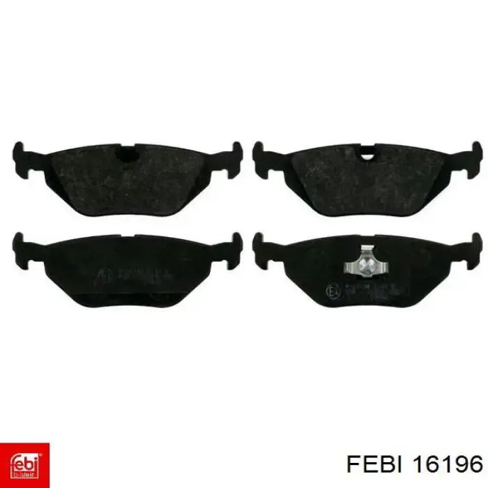 Comprar 16196 Febi Pastillas de freno traseras