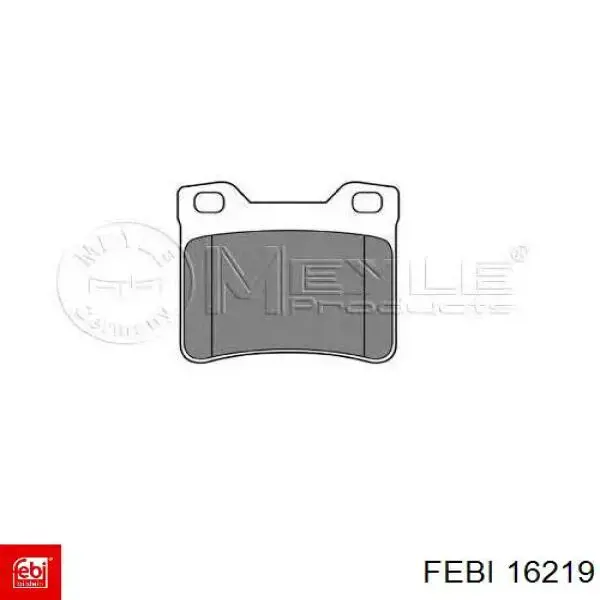 Pastillas traseras de freno Febi 16219 precio, desde 20,87 EUR