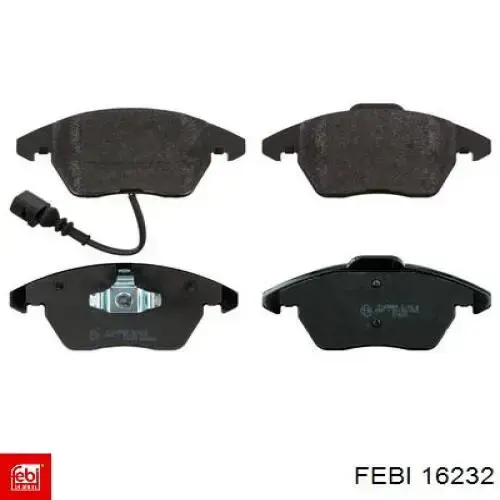 Pastillas freno delanteras Febi 16232 precio, desde 22,45 EUR