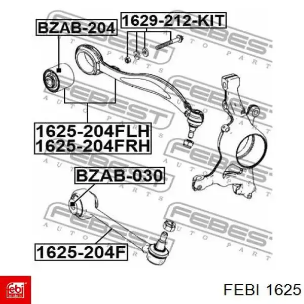 Interruptor piloto de marcha atrás Febi 1625 precio, desde 6,22 EUR