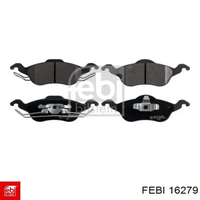 Pastillas freno delanteras Febi 16279 precio, desde 29,22 EUR