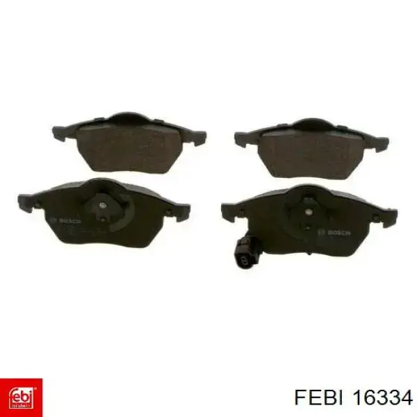 Comprar 16334 Febi Pastillas delanteras de freno