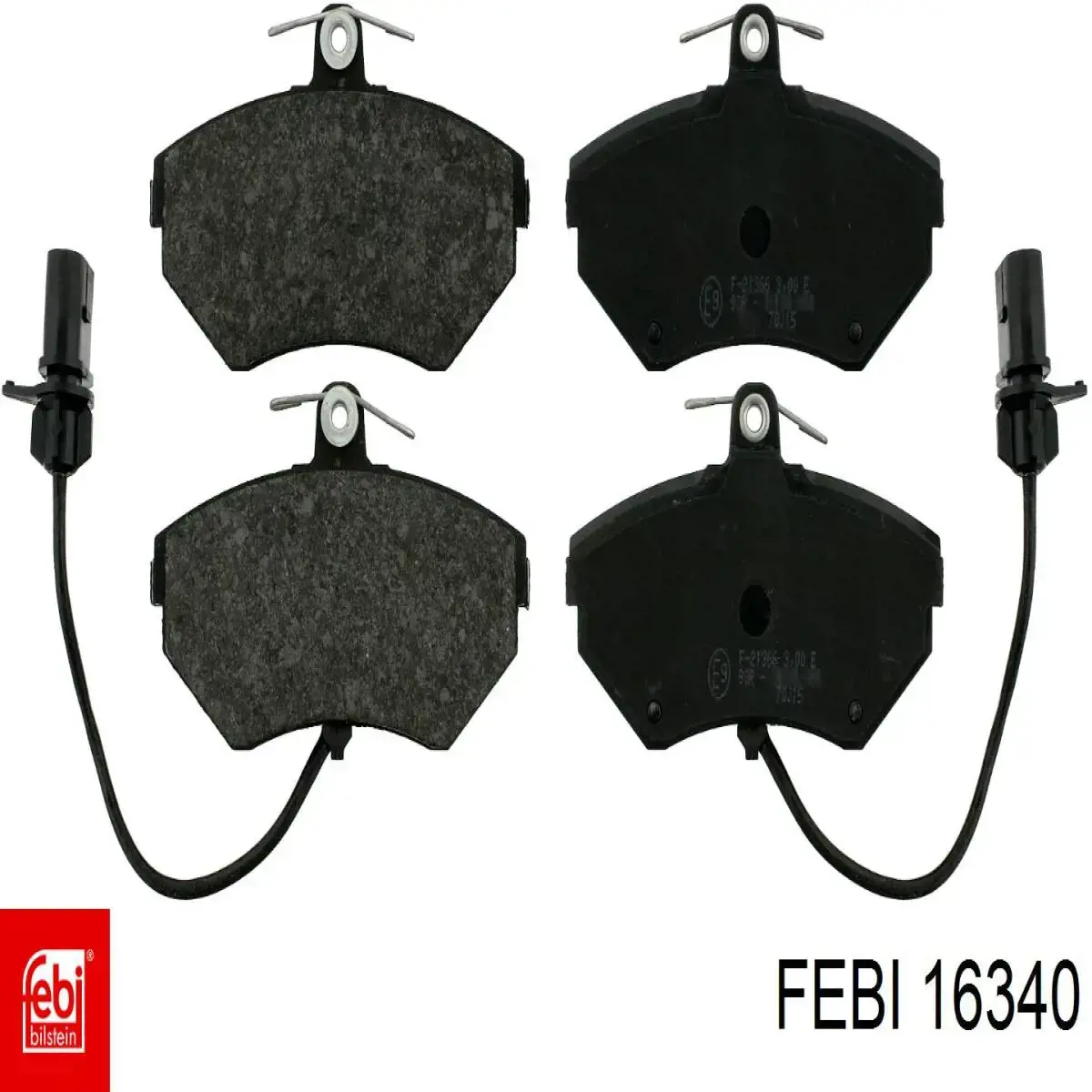 Comprar 16340 Febi Pastillas delanteras de freno