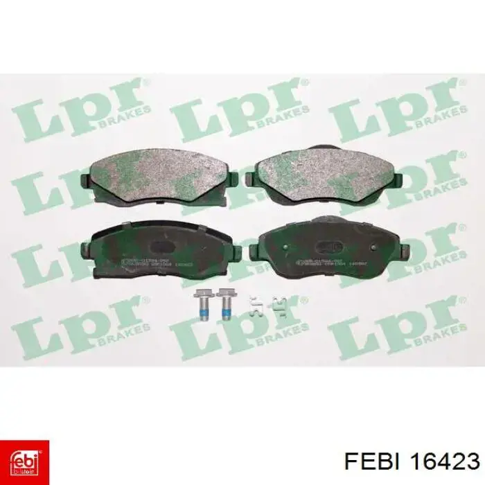 Pastillas de freno delanteras Opel Corsa F08, F68