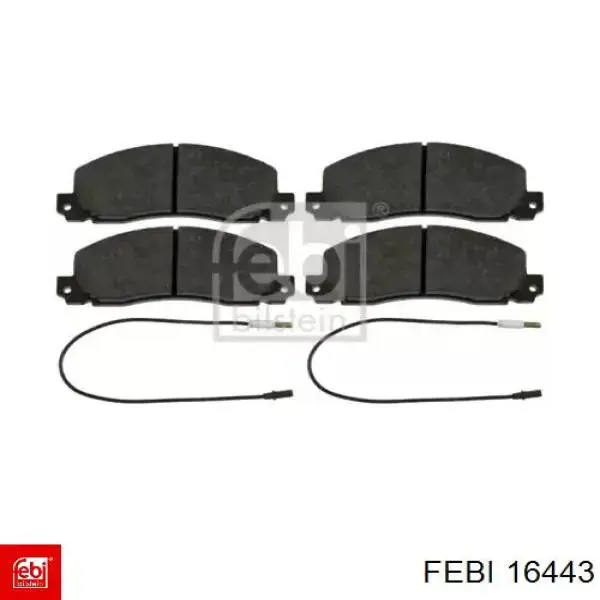 Pastillas freno delanteras Febi 16443 precio, desde 23,90 EUR