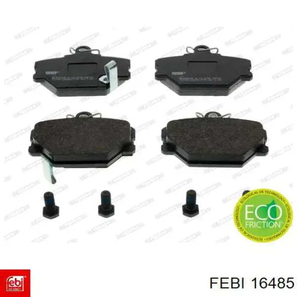 Pastillas freno delanteras Febi 16485 precio, desde 18,78 EUR