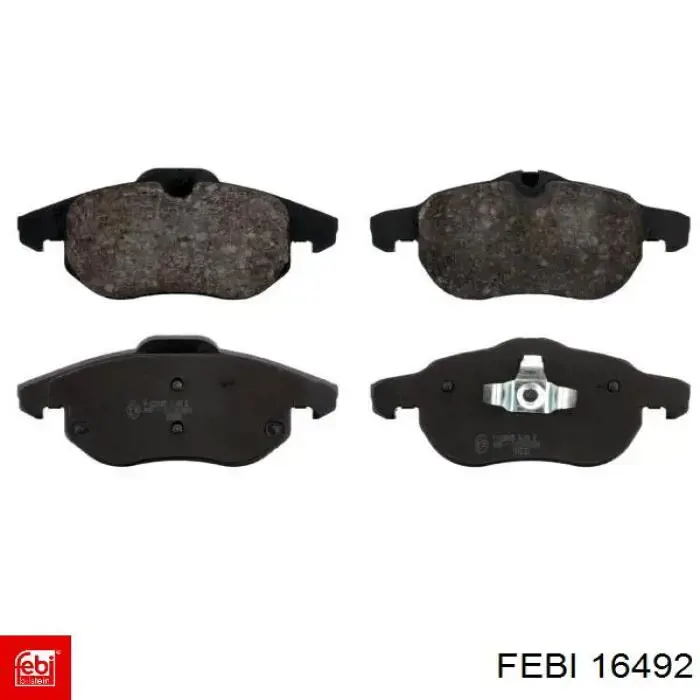 Pastillas freno delanteras Febi 16492 precio, desde 28,87 EUR
