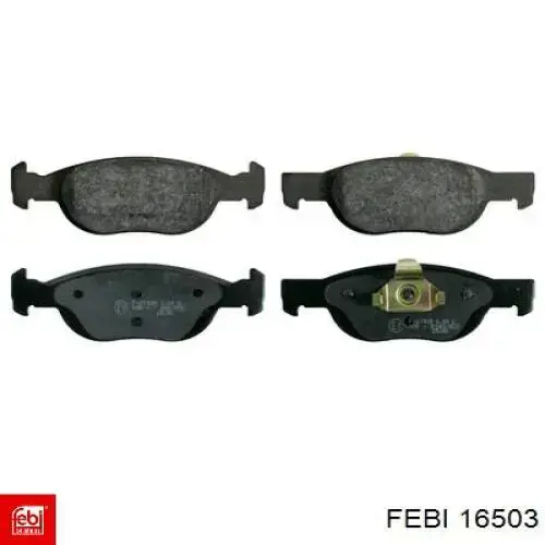 Pastillas freno delanteras Febi 16503 precio, desde 30,28 EUR