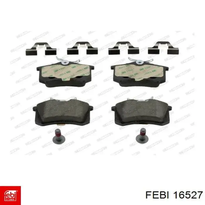Pastillas traseras Febi 16527