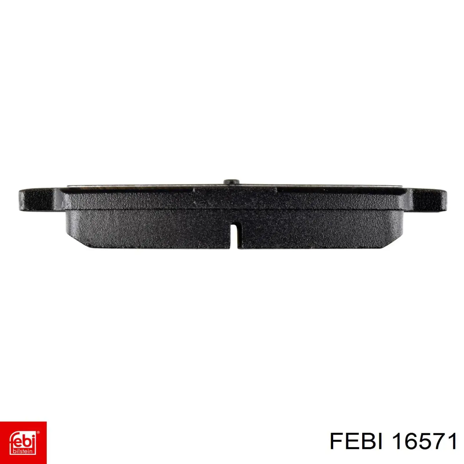 16571 Febi Pastillas freno traseras