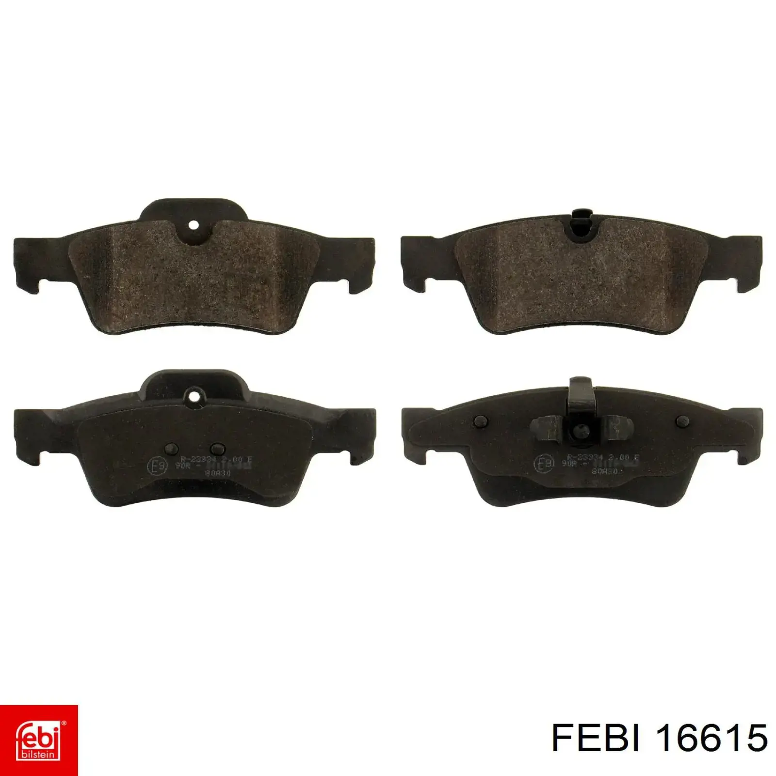 Pastillas traseras de freno Febi 16615 precio, desde 38,45 EUR