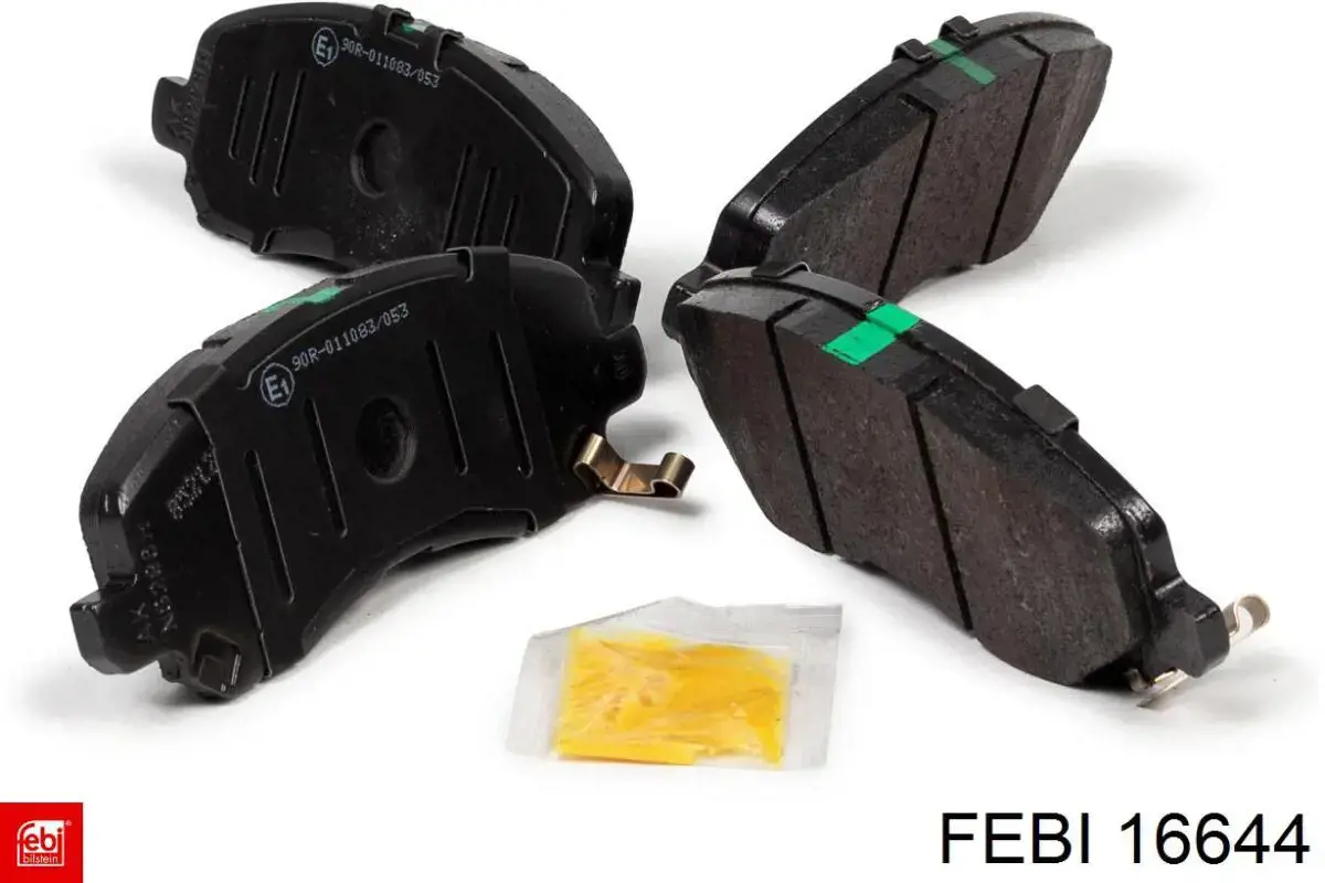 Pastillas freno delanteras Febi 16644 precio, desde 23,19 EUR
