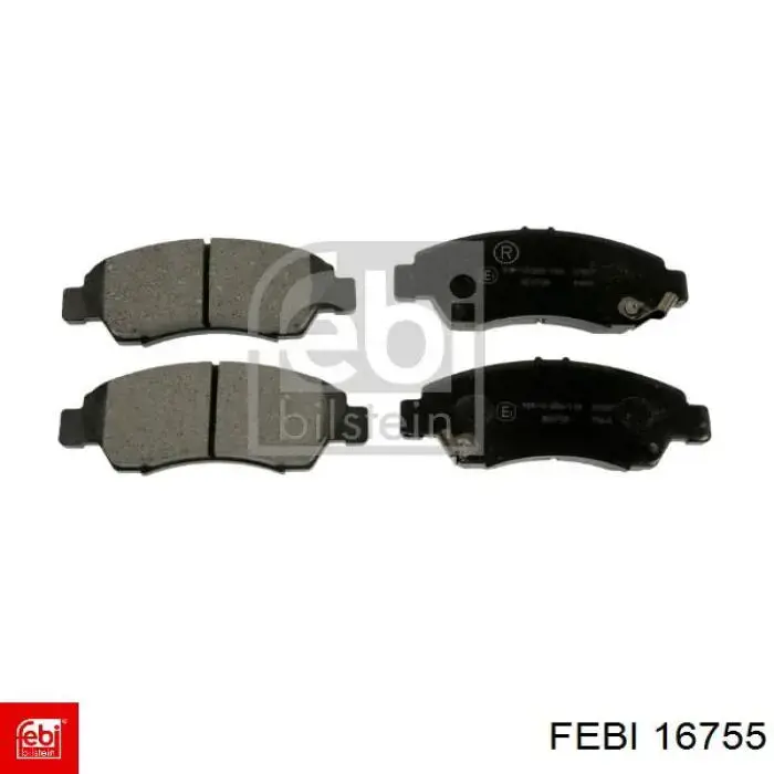 Pastillas traseras de freno Febi 16755 precio, desde 26,71 EUR