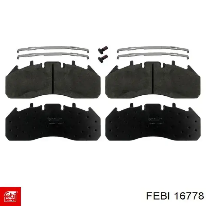 Pastillas freno delanteras Febi 16778 precio, desde 100,66 EUR