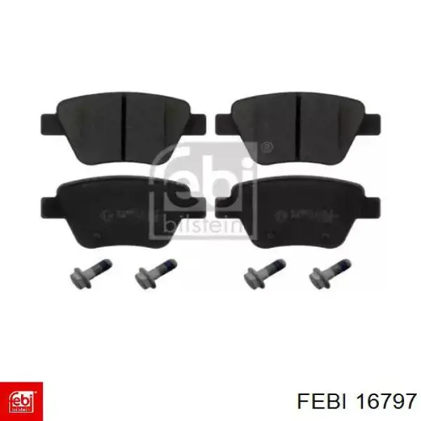 Pastillas de freno traseras Volkswagen Jetta 6 162, 163, AV3, AV2, AY2, AY3