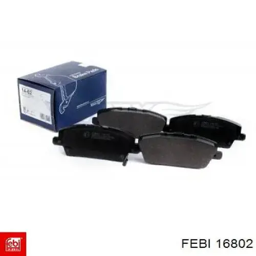 Pastillas freno delanteras Febi 16802 precio, desde 29,33 EUR