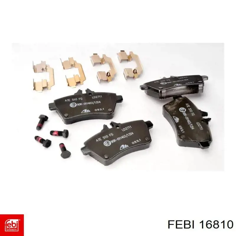 Pastillas freno delanteras Febi 16810 precio, desde 25,71 EUR