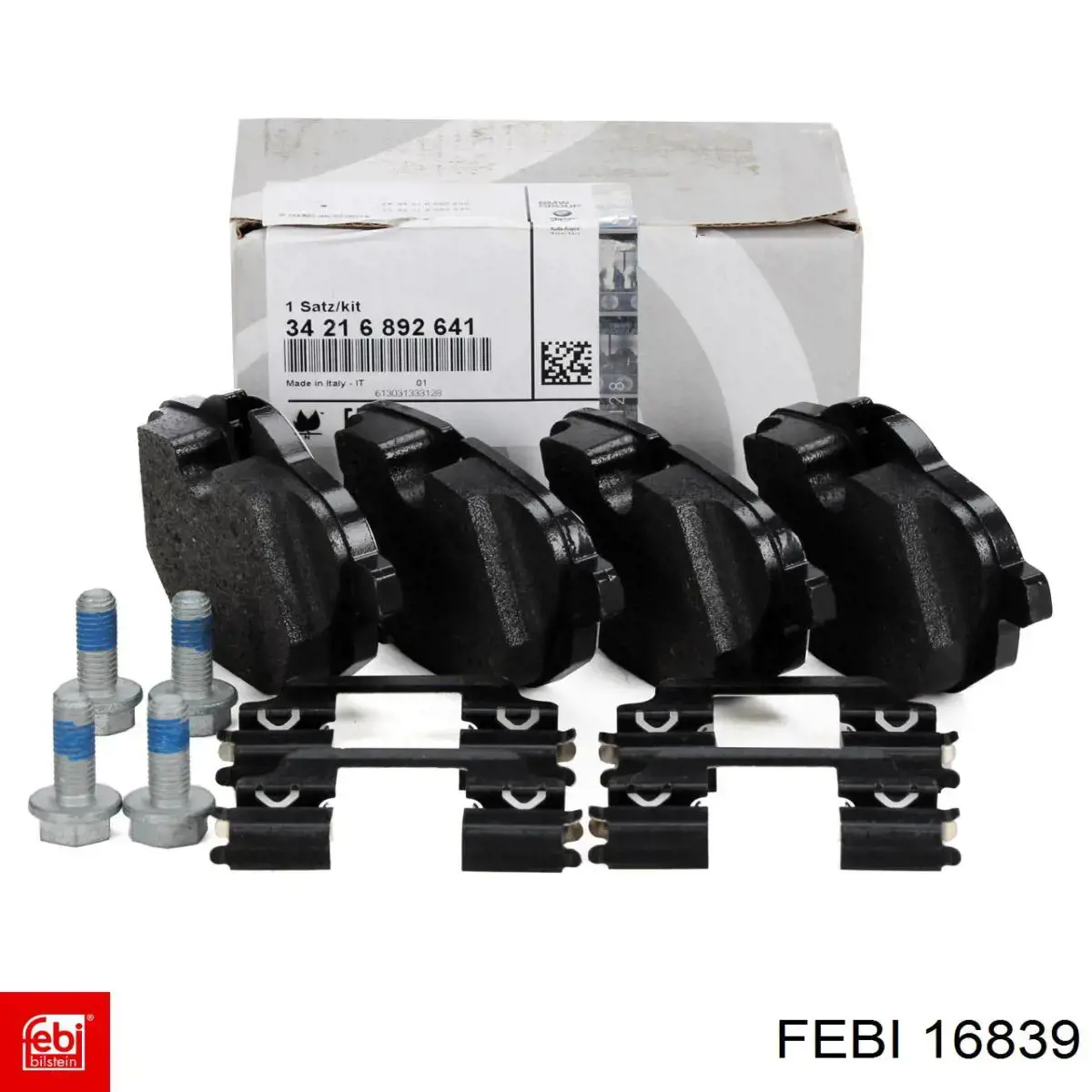 Pastillas traseras de freno Febi 16839 precio, desde 26,14 EUR