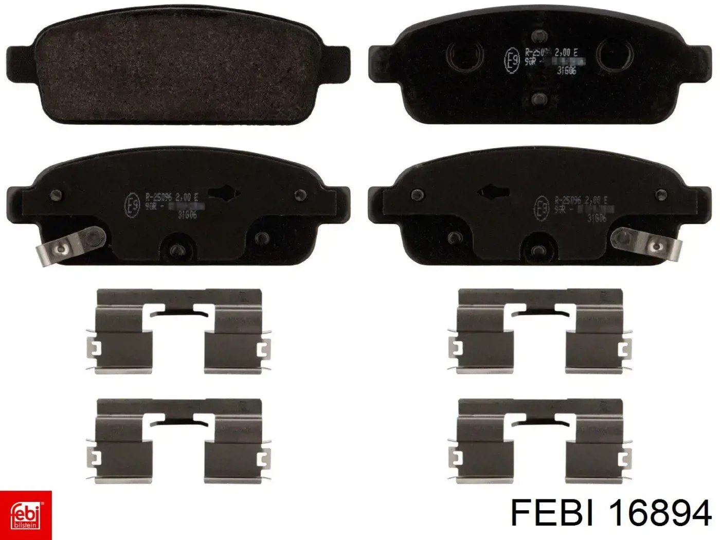 Pastillas traseras de freno Febi 16894 precio, desde 24,09 EUR