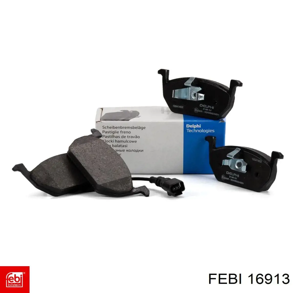 Pastillas freno delanteras Febi 16913 precio, desde 30,78 EUR