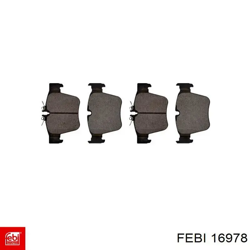 Pastillas traseras de freno Febi 16978 precio, desde 29,98 EUR